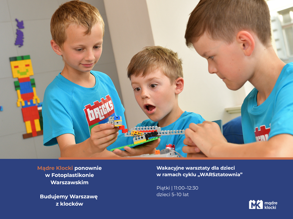 Mądre Klocki and Bricks 4 Kidz again at the Warsaw Photoplasticon